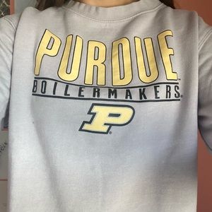 purdue crew neck